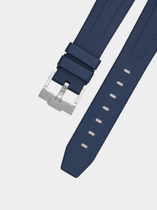 Luxury FKM Rubber Strap for Omega Seamaster - BLUE - Zolo Straps