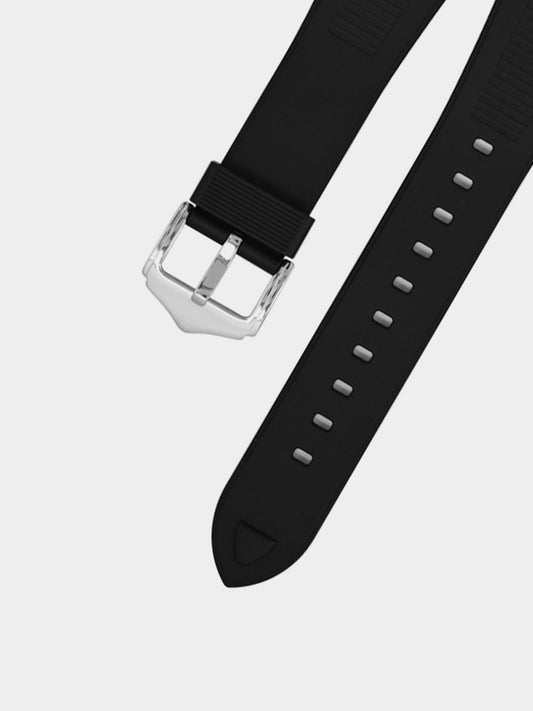 Premium Rubber Strap for Patek Philippe Nautilus - BLACK - Zolo Straps